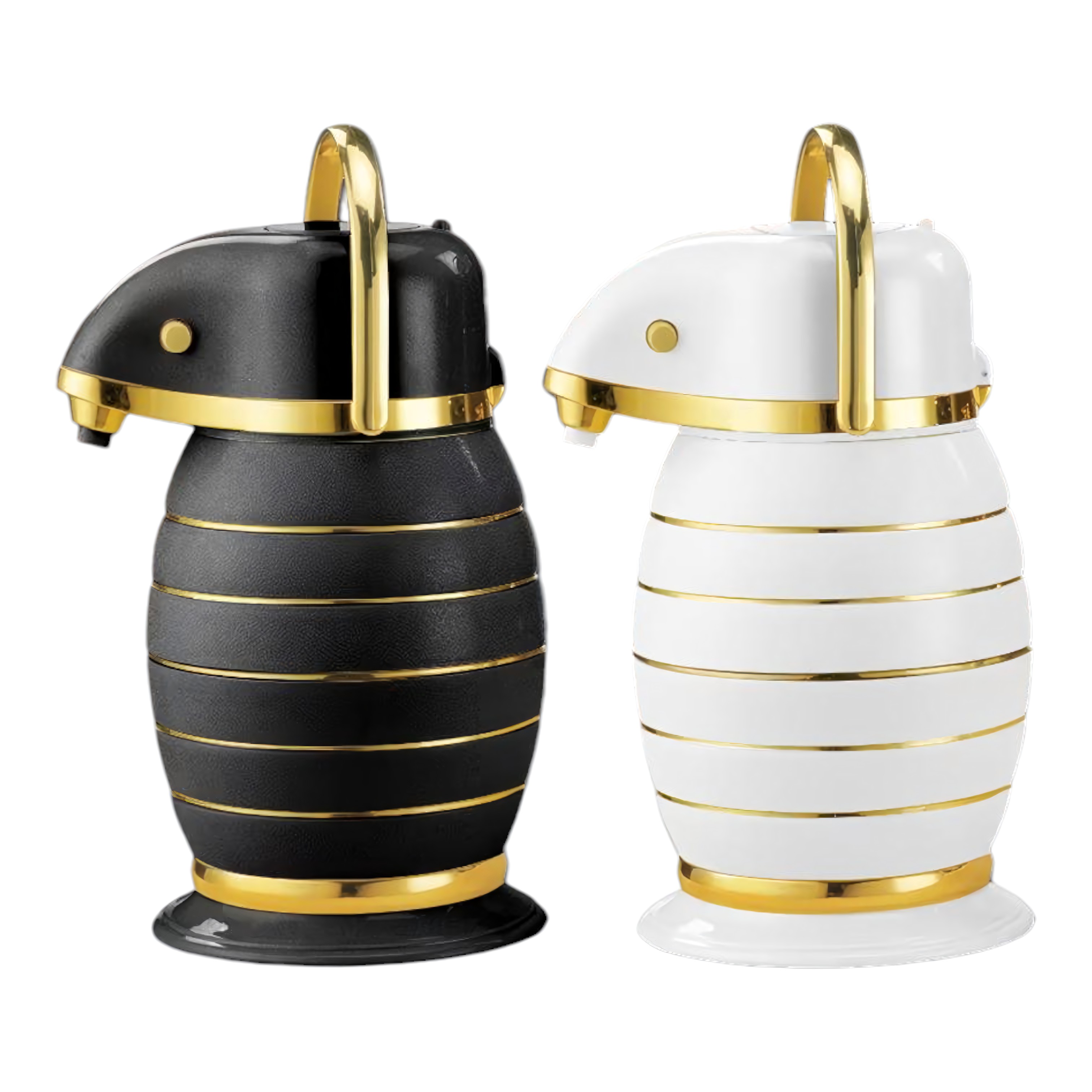 Luxury Gold‑Trim Air‑Pressure