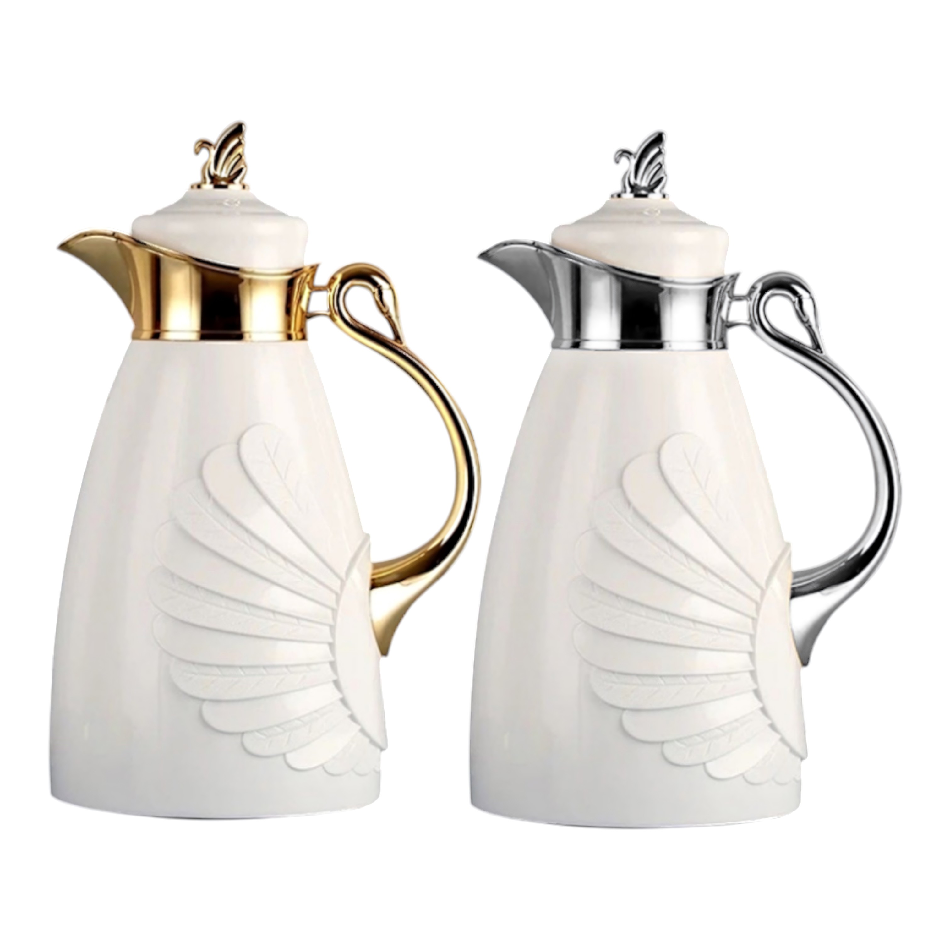 Embossed Wing‑Pattern