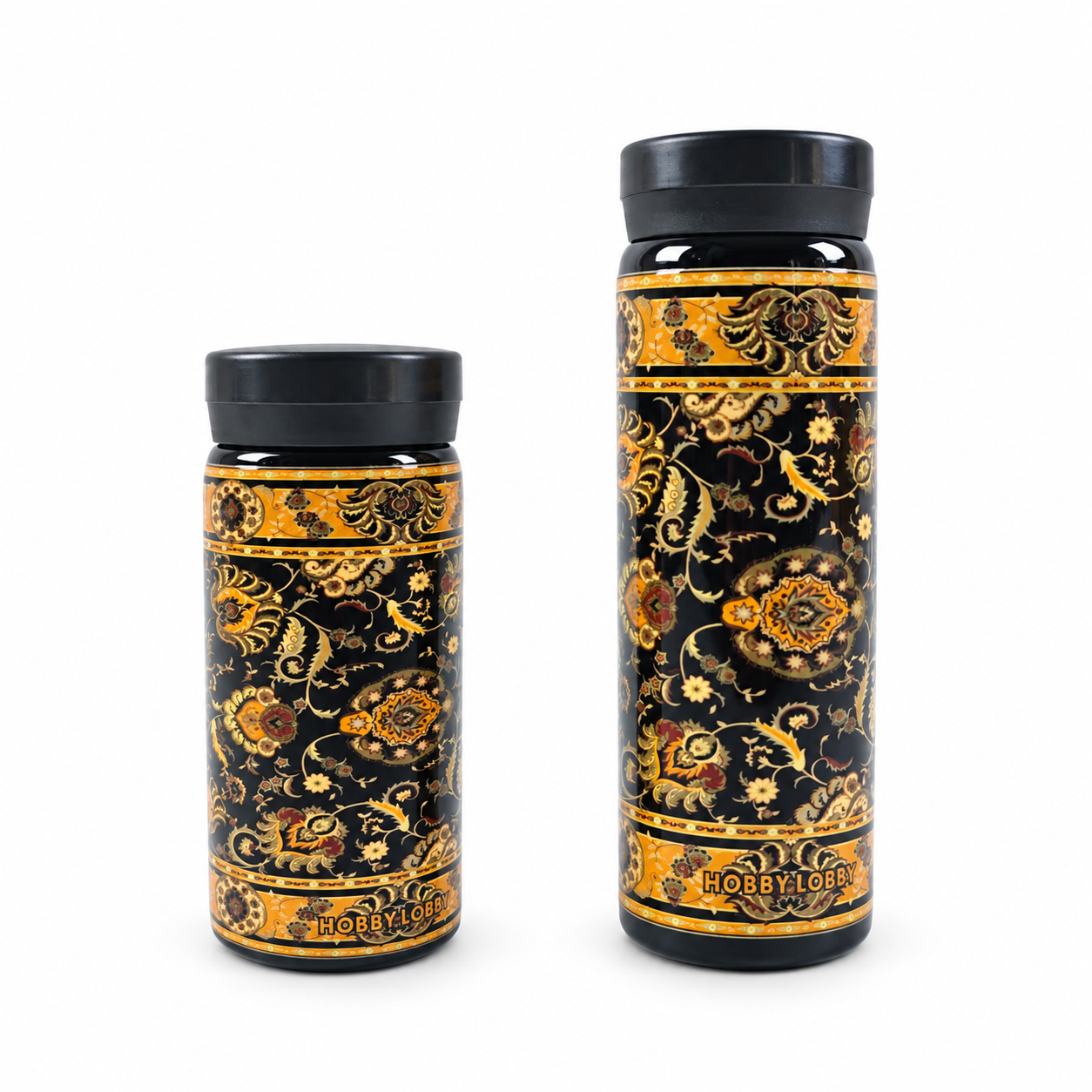 Golden Floral Scroll