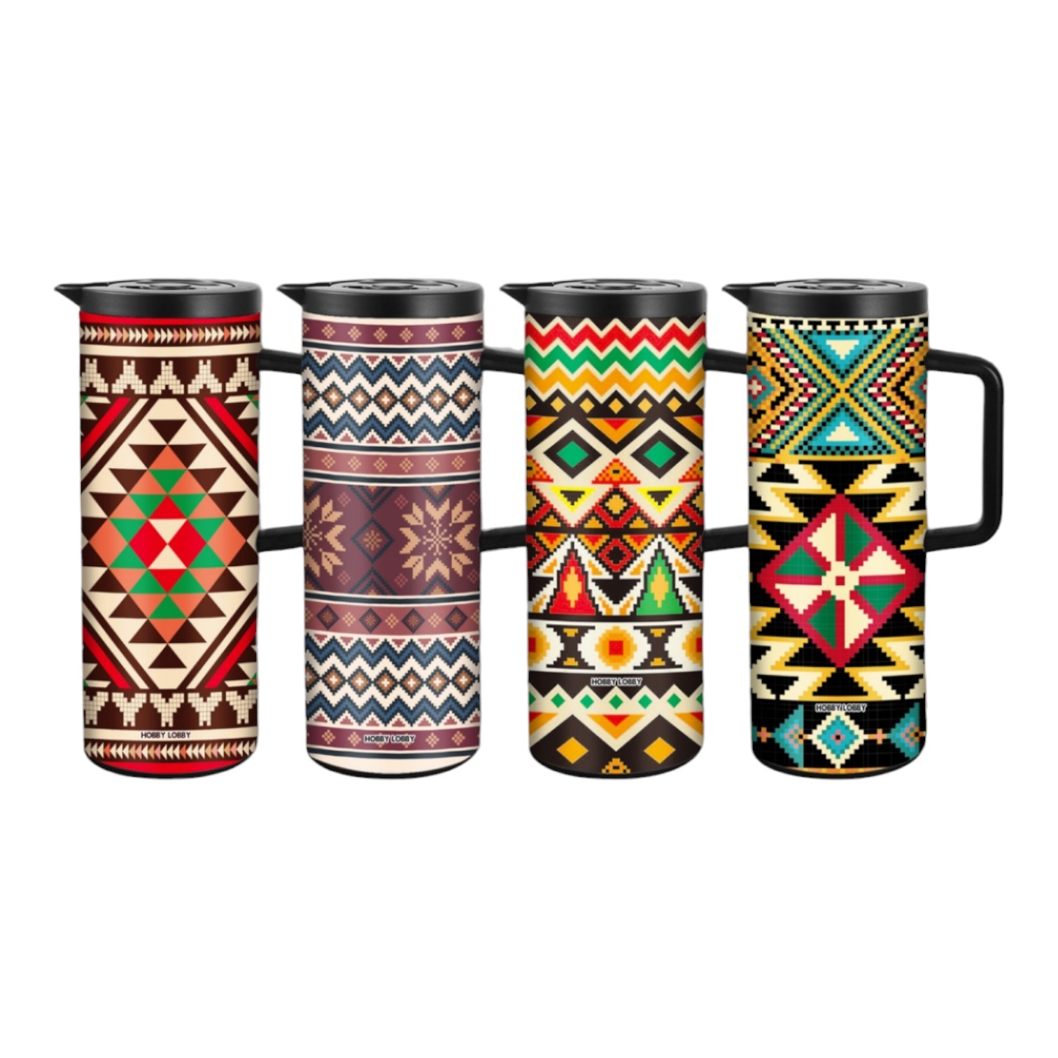 Ethnic Tribal Geometric Woven‑Style
