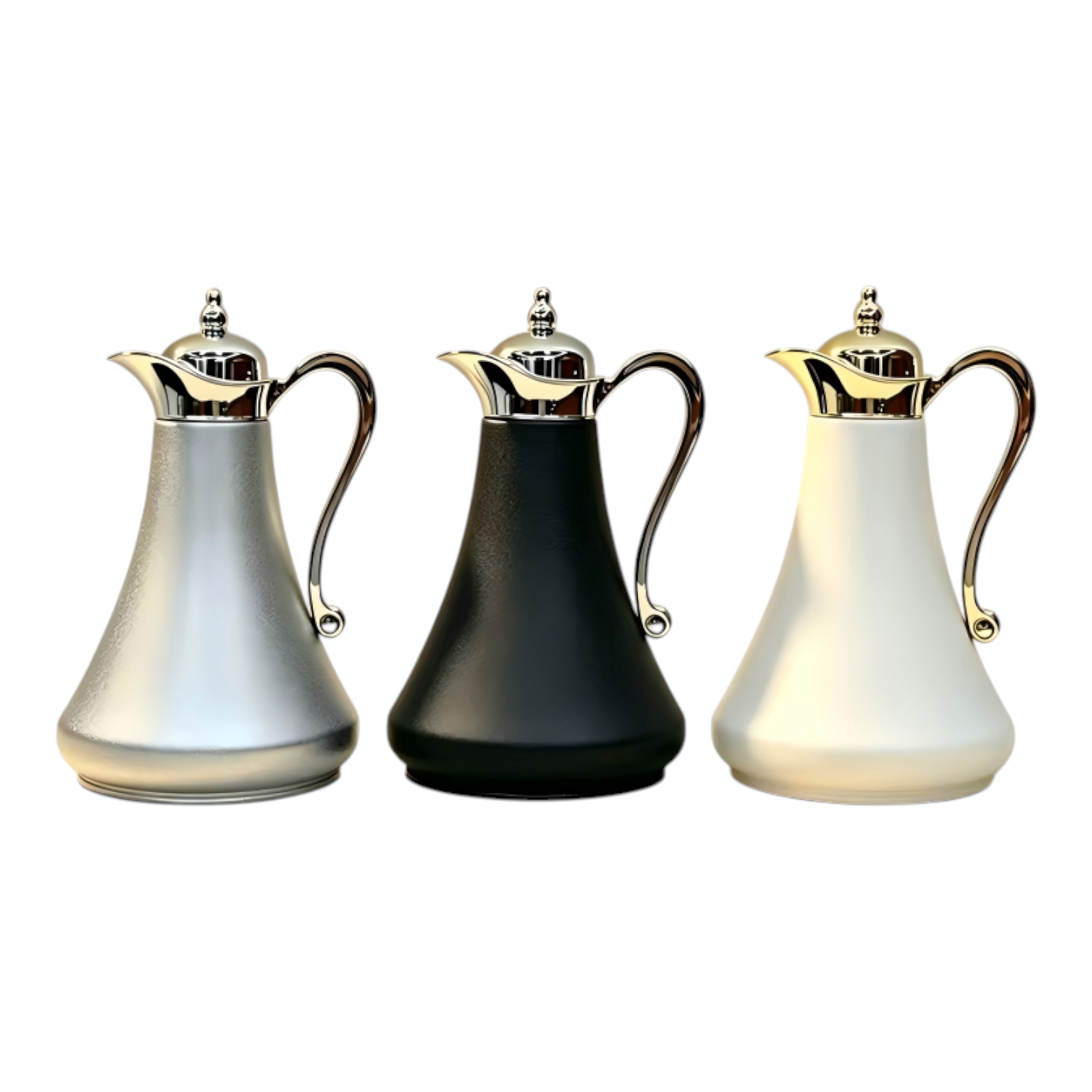Modern Dallah Solid Color