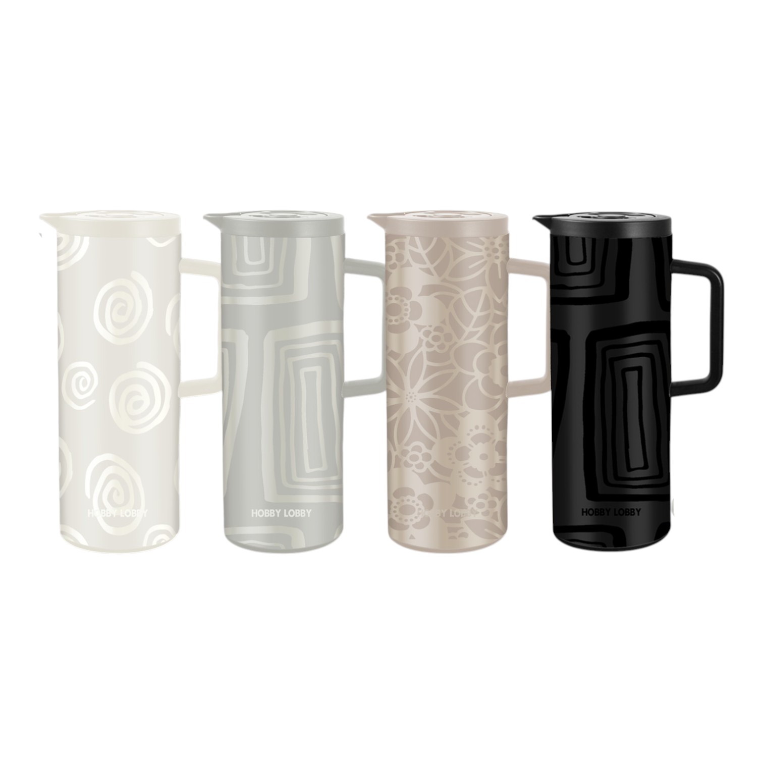 Neutral Abstract Ethnic Pattern